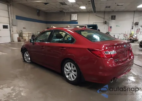 2016 Subaru Legacy 2.5I Premium from USA, damaged, VIN 4S3BNAC62G3040511